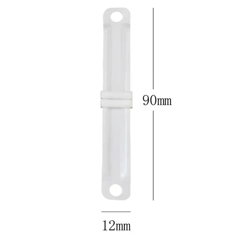 Attaches en plastique à 2 trous pour documents, bandes de reliure à feuilles mobiles, équipement de bureau, accessoires pratiques