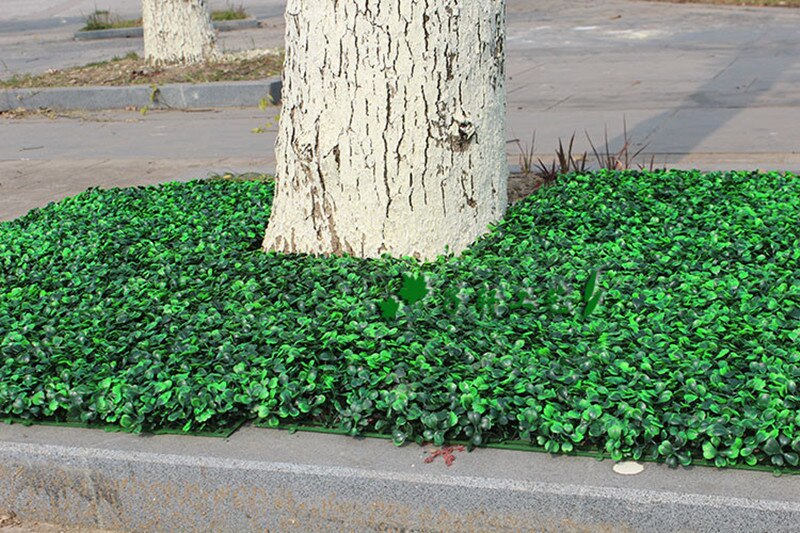 25X25 cm Kunstgras Tapijt Simulatie Plastic Buxus Grasmat Groene Milan Gras Voor Huis Tuin Decoratie