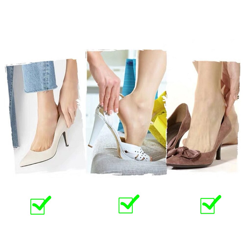 1Pair Butterfly Heel Insoles Heel Shoes Stickers For Heels Length Shoe Heel Pad Foot Care Anti Abrasion Keep Abreast Heel Pads