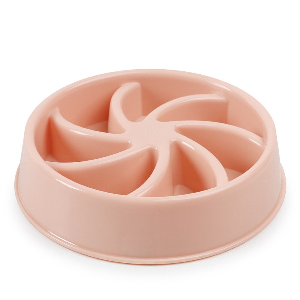 Draagbare voerbak voor honden, voerbak voor puppy's, voerbak voor langzaam eten, voerbak voor katten, hondenbenodigdheden van plastic: 3-2