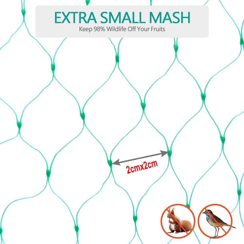 Garden Netting 0.6 inch Small Mesh Anti Bird Squir... – Grandado