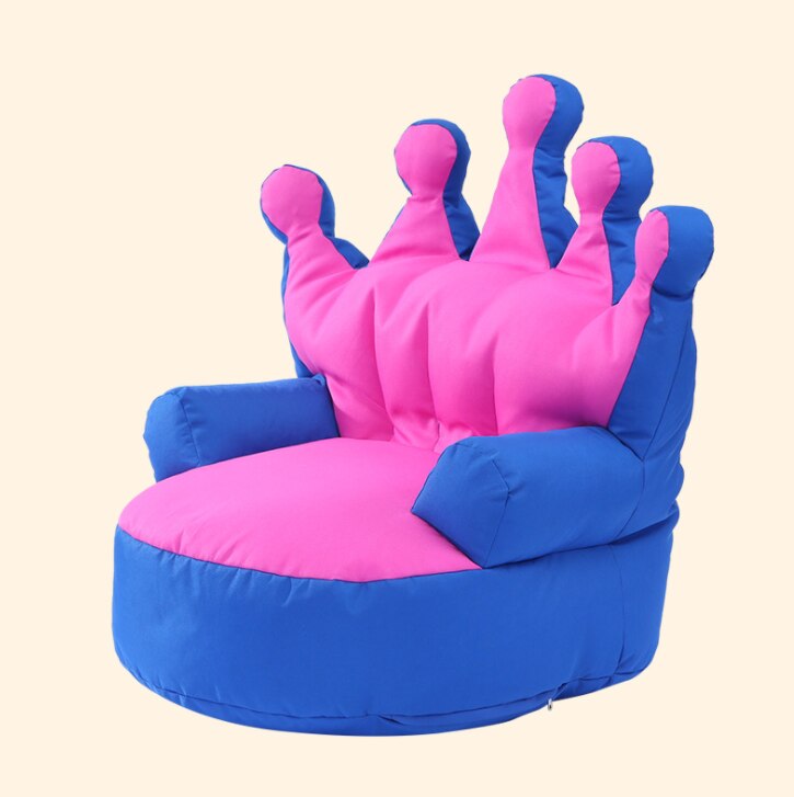 Barnstol soffa barn bean bag tecknad haj hud exklusiv baby stol småbarn bo puff sits bean stol endast täcka ingen fyllning