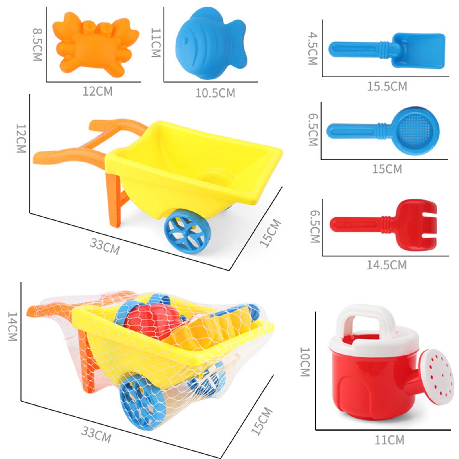 6 Stuks Kinderen Zand Spelen Strand Speelgoed Beach Seaside Gereedschap Speelgoed Spelen Zand Water Game spelen Speelgoed
