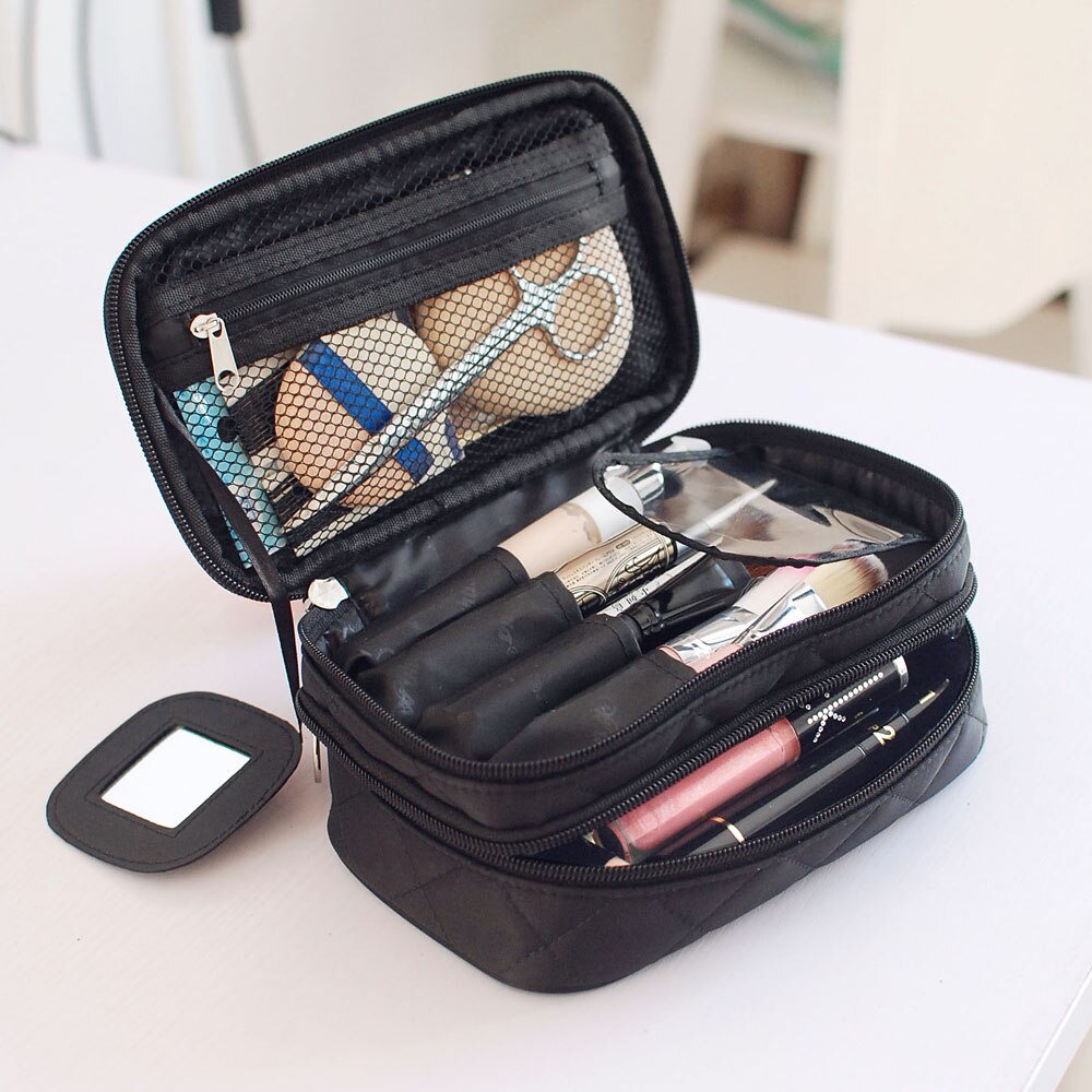 ARPIMALA Luxe Cosmetische Tas Professionele Make-Up Tas Travel Organizer Case Schoonheid Nodig Make up Opslag Schoonheidsspecialiste Box