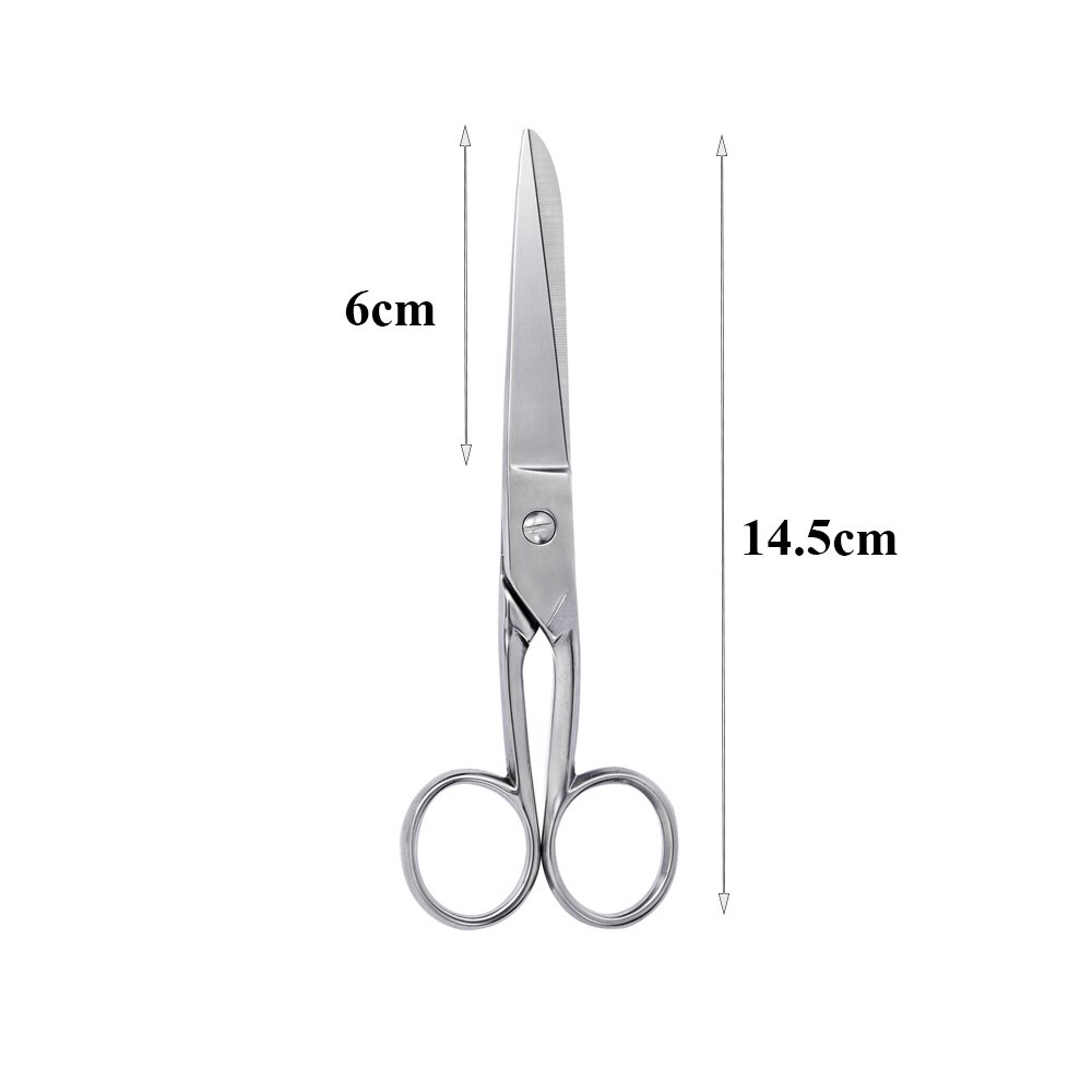 Cross StitchSteel Scissors for Fabric Cutter Craft Tailor's Scissors Embroidery Sewing Scissor Tool Cuts DIY Craft: 14.5cm