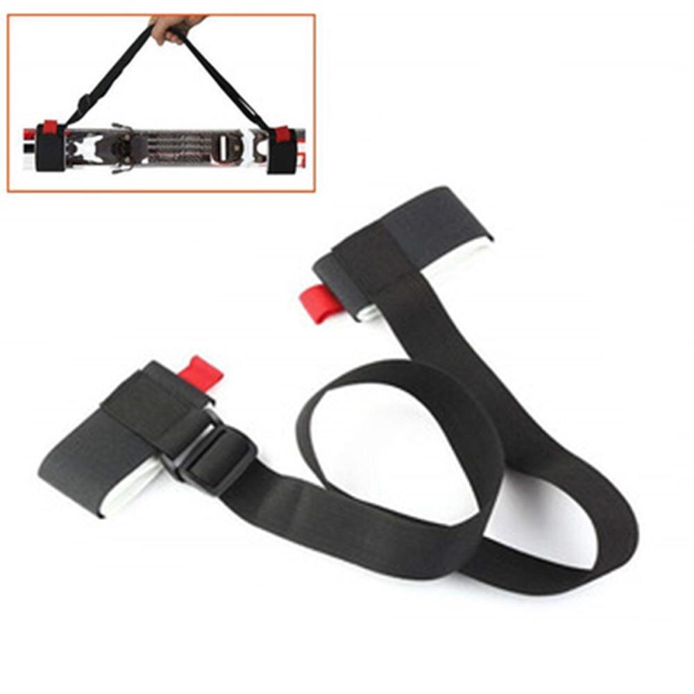 Wearable Strap Ski Strap with Shoulder Pad Skiing Anti-Slip Portable Nylon Non-Slip