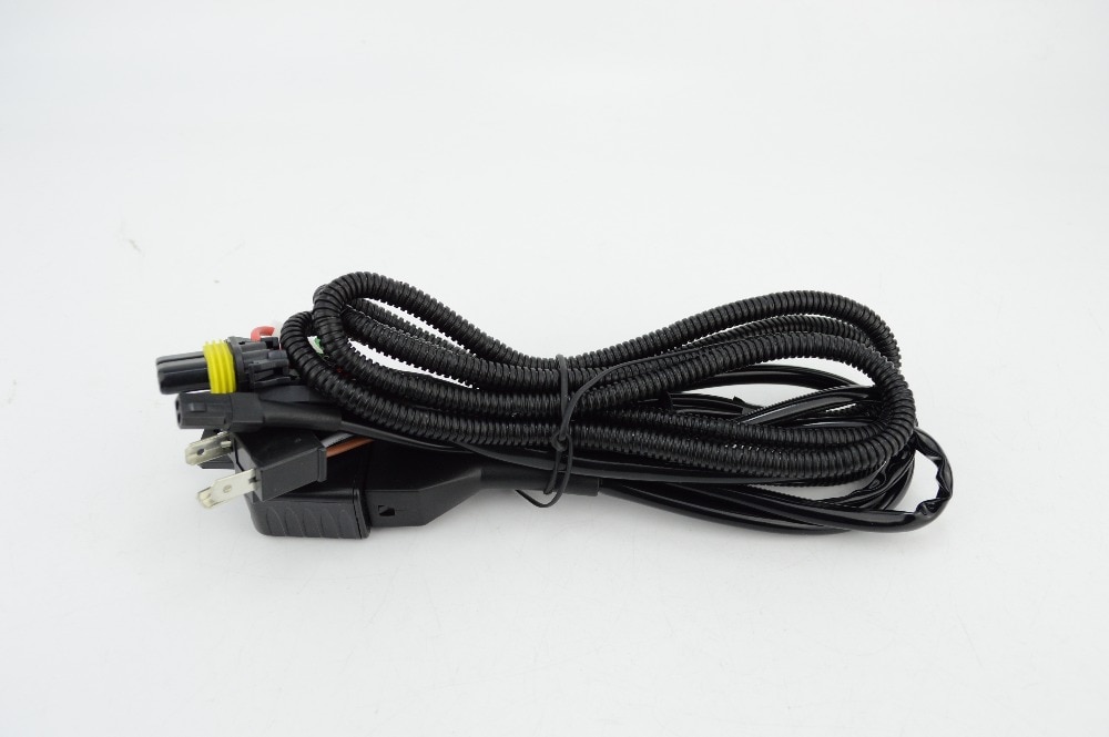 1 st  h4 hid relä selehid xenon kit  h4-3 h13-3 9004-3 9007-3 bixenon ledningsnät hi lo controller kabelkabel