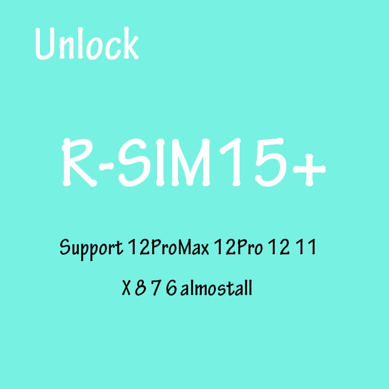 Rsim 15 + Sup Smart R14 R15Plus Unlock Sim Voor Iphone 12 Pro Max/12/11 6S 7 8plus IOS14 Card Tool Mobiele Telefoon Universele