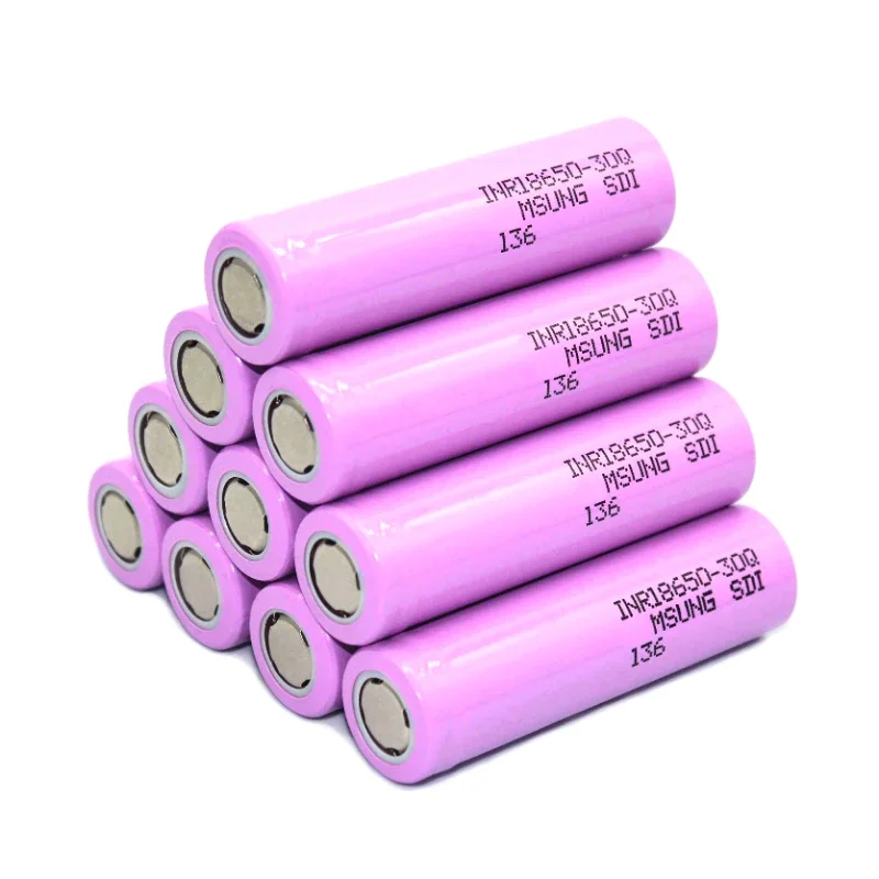 1-12 Uds 100% Original 3,7 V 3000mAh para INR18650 INR18650 30Q descarga de batería de iones de litio 20A baterías recargables linterna...