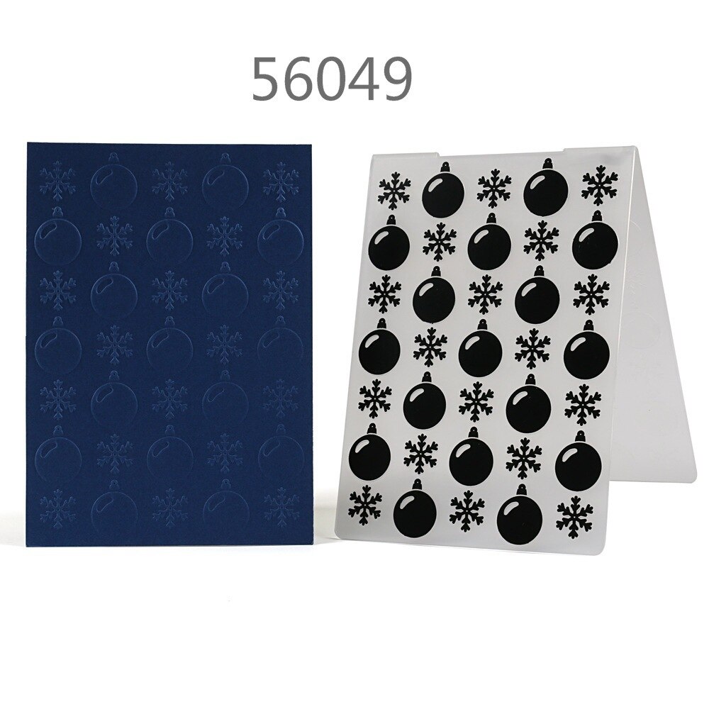 Embossing Folders Happy Birthday Tree Leaf Balloon Plastic Embossing Folder For Scrapbooking DIY Photo Album Card Making Craft