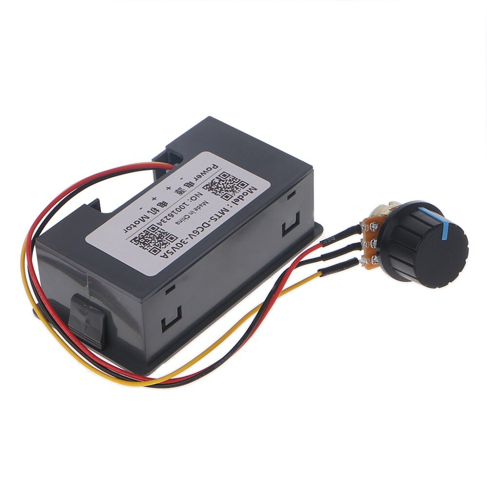 Dc 6-30V 12V 24V 15A Max Pwm Motor Speed Controller Met Digitale Display