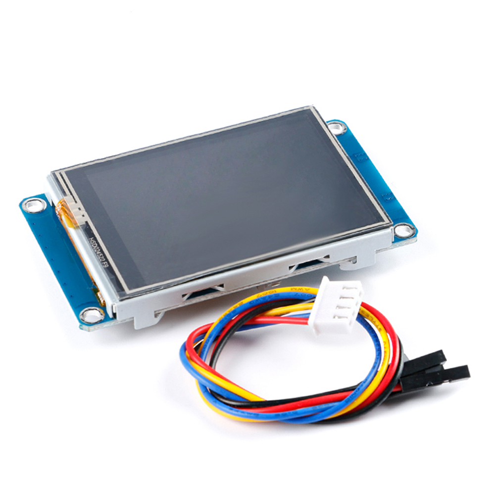 1.8 inch Serial screen display module 160×128 no touch With font library QR code display HMI screen metal frame