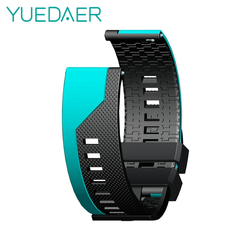 YUEDAER Per Amazfit GTR 47 MILLIMETRI Cinghia Per Huami Amazfit Bip Lite/Stratos 3 2/Pace/GTS watch Band Per Huawei GT 2 Cinturino Della Banda: Black Blue / 22mm