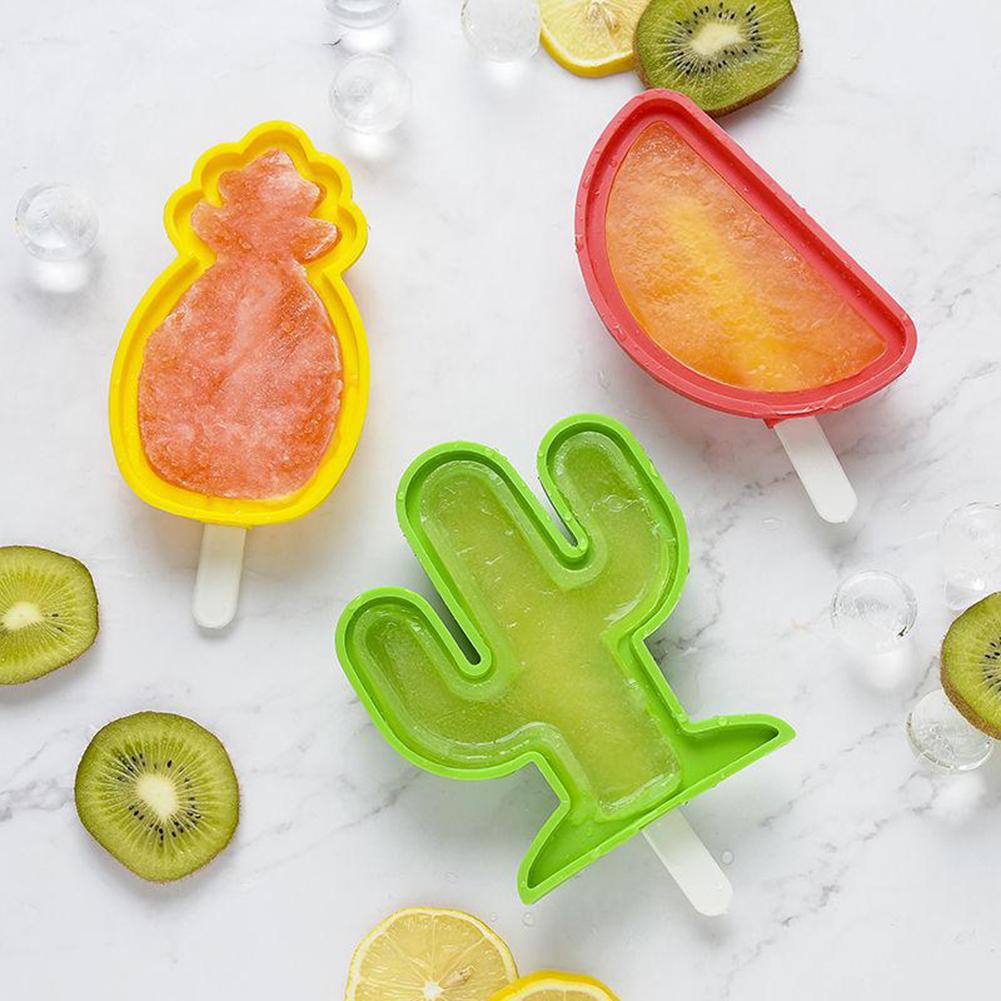 Cute Ice Cream Mold Innovative Homemade Popsicle Mold Popsicle Maker Non-toxic DIY Popsicle Ice Cream Mould Cooking Tools