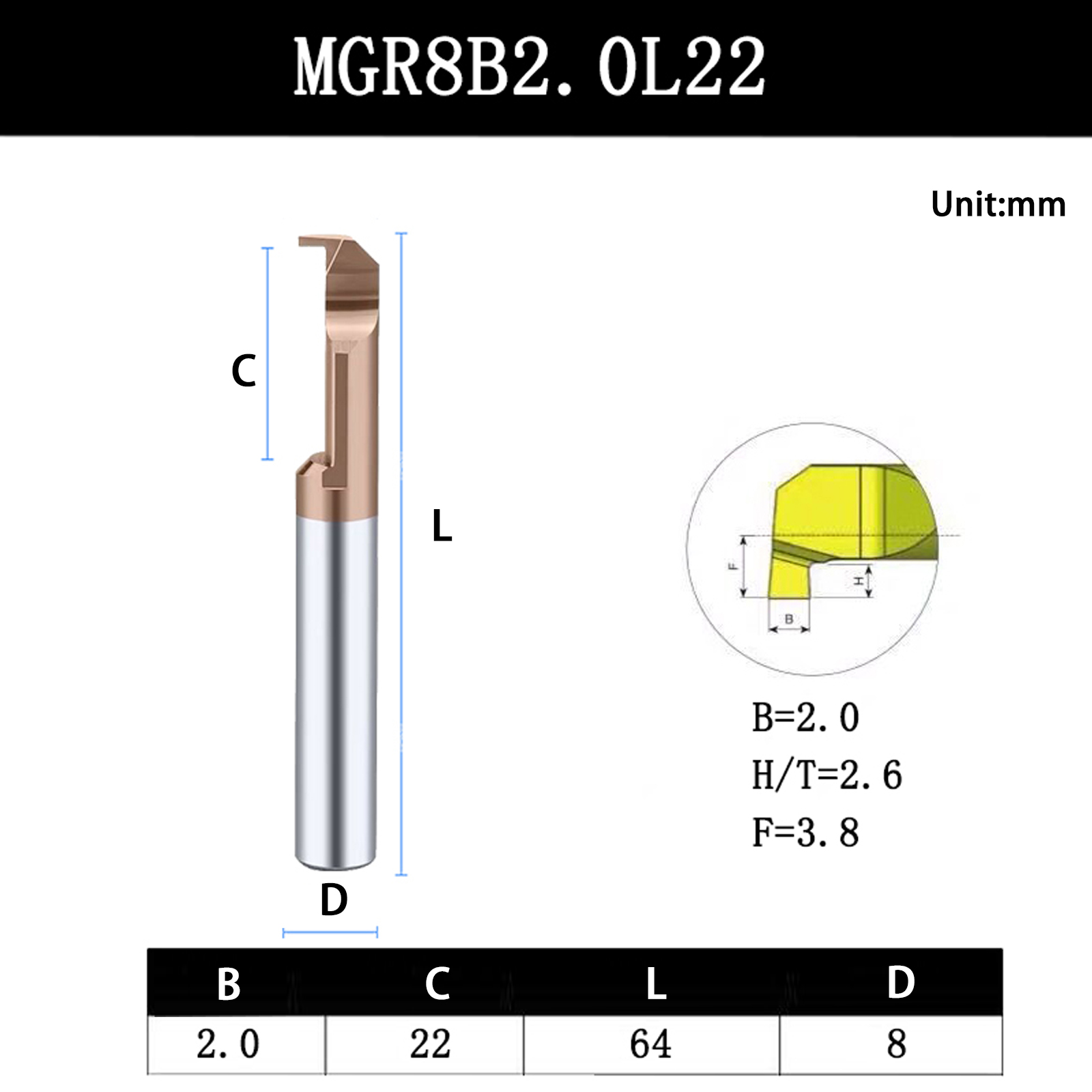 Volframstållegering liten borrfräs hanterare 4 mgr 5 mgr 6 8 1mm 1.5mm spårkniv 2mm liten diameter bearbetningscentrumverktyg: 26mm