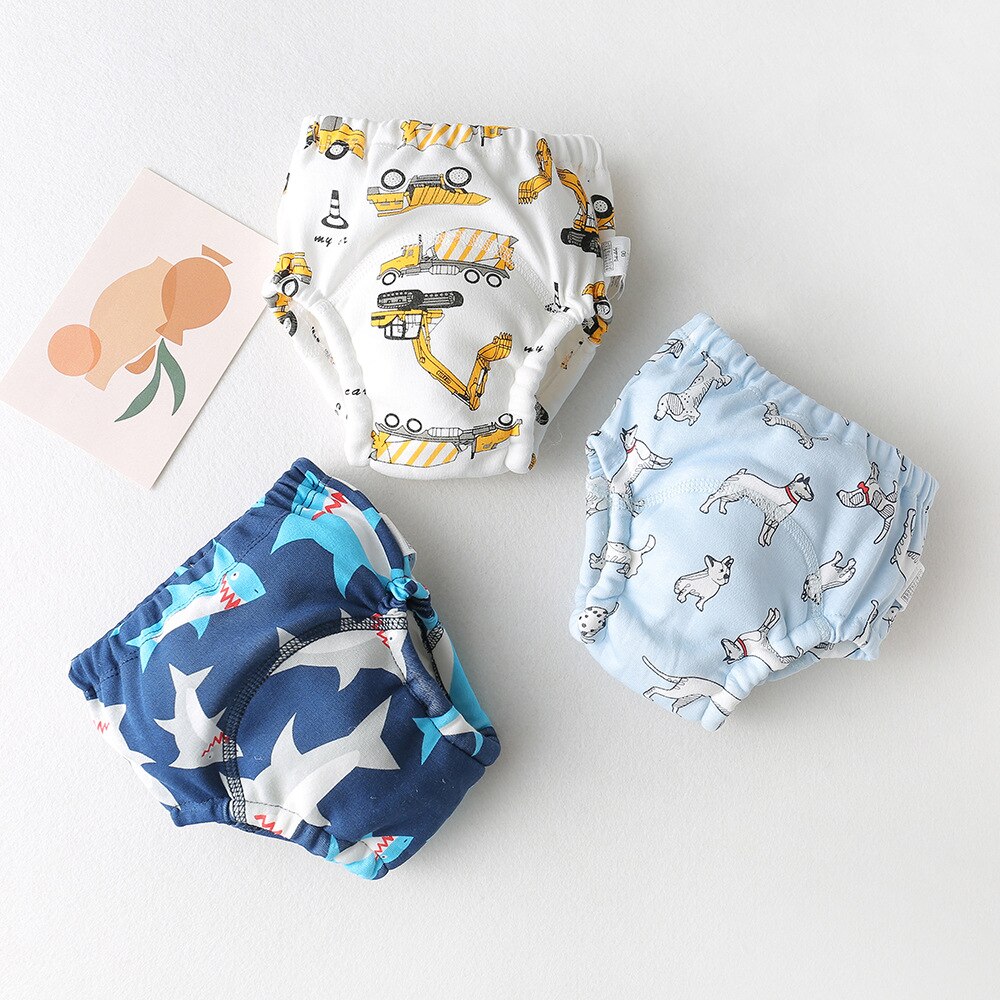 Neue Baby Töpfchen Hosen Baumwolle Blick Mehrweg Windeln Wasserdicht Atmungsaktiv Windel Hosen Neugeborenen Zubehör