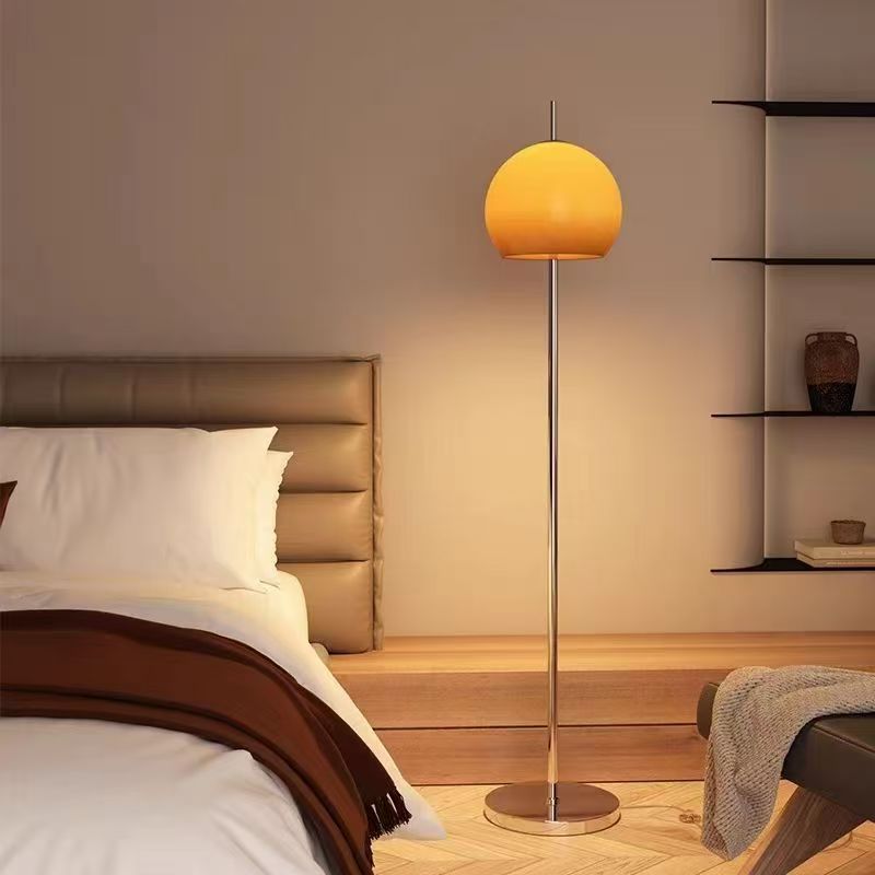 glass sopp gulvlampe stue kommersiell hotell stue soverom belysning glassdeksel retrostil