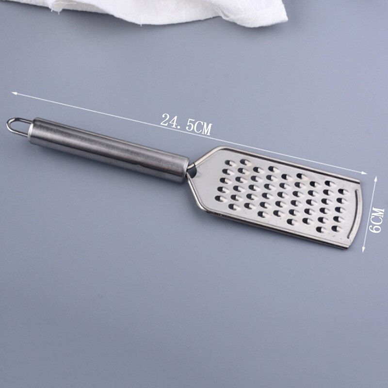 1Pcs 5 Sizes Cheese Grater Multi-purpose Stainless Steel Sharp Stainless Steel Vegetable And Fruit Cheese Planer Kitchen Tool: B