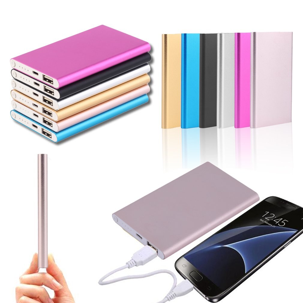 Universal Portable Power Bank Large Capacity Smart Phone Supply Backup External Battery Charger For Mobile Phone