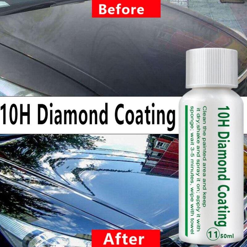 10H Diamond Coating Hydrophobic Glass Coating Ceramic Automotive Coating Car Kit Diamond Hydrophobic Glass Coating Polish