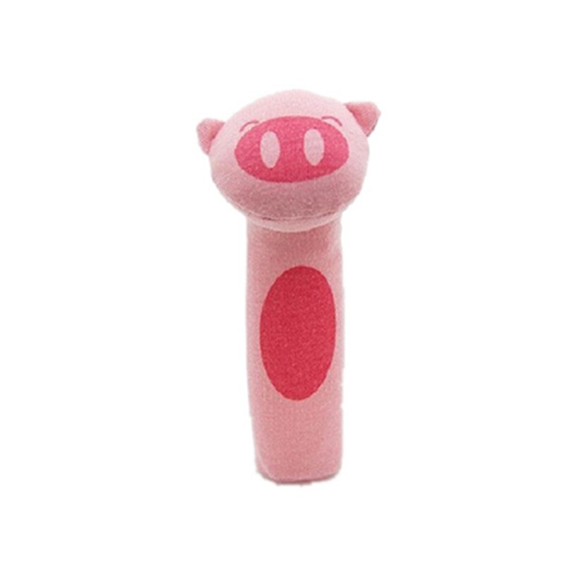 Slaapkamer Baby Rammelaar Mobiles Schattige Baby Speelgoed Cartoon Dier Hand Bell Rammelaar Zachte Peuter Pluche Bb Speelgoed 0-12 maanden 40% Off