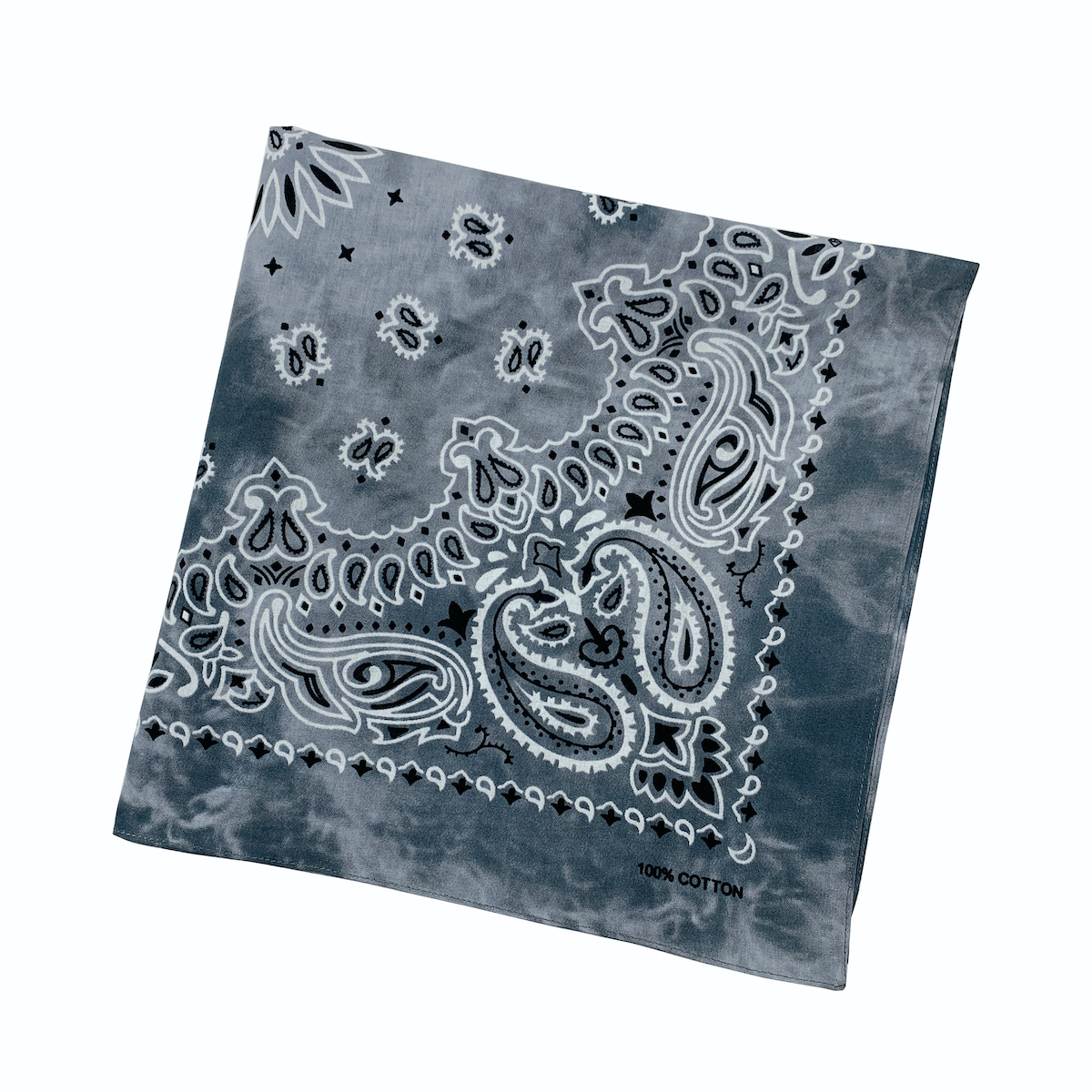 12colors/lot Cotton Tie Dye Bandana Head Wraps Rainbow Swirl Retro Paisley Floral Print Square Scarf Women Men Neck Wrist Band