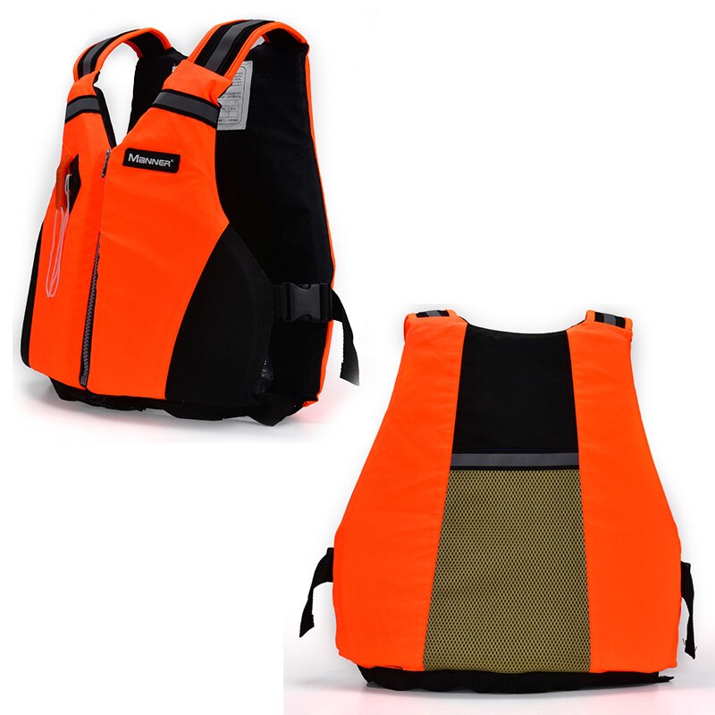 Womens Mannen Kajak Reddingsvest Paddle Vest Oranje Groen Rood