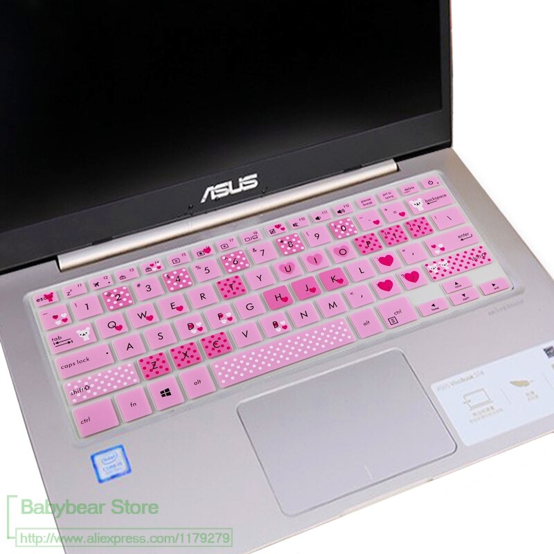 14 zoll Tastatur schutz haut Abdeckung Für ASUS ZenBook kippen 14 UX461UA UX461UN UX461/VivoBook S14 S406UA S406U S406 Laptop: Karikatur