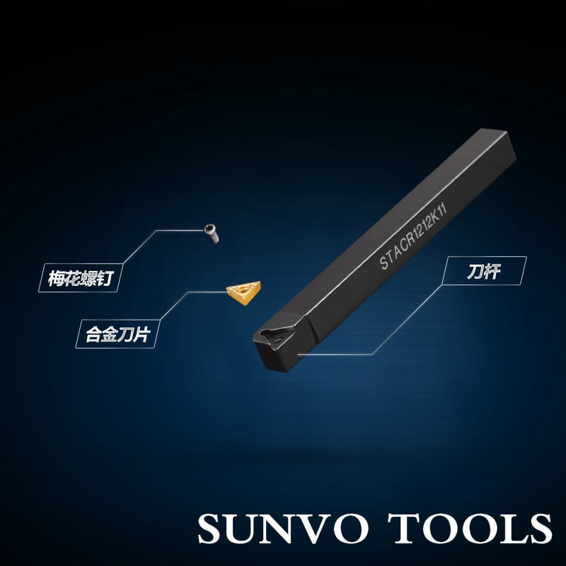 STACR STACL 1616H11/1616H16 CNC Schraubbefestigung Externe Drehen Halter Verwenden TNMG160404 TNMG160408 Einfügen