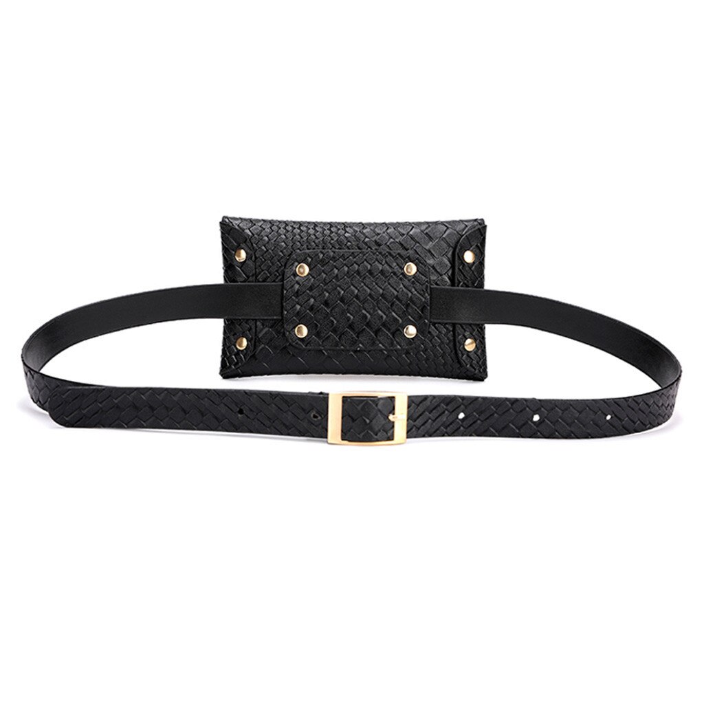 PU Taille Tasche Frauen Gürtel Tasche Haspe draussen Sport Brust miserabel Taschen Streetwear Handtasche Beltbag fanny Pack Für Frauen Heuptas