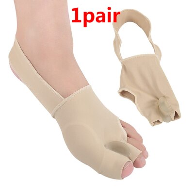 Ballen Schiene groß Zehe Korrektor Fuß Schmerzen Linderung Hallux Valgus Korrektur Pedikübetreffend Werkzeuge Kissen Pad Fußpflege Werkzeug: F-1Paar