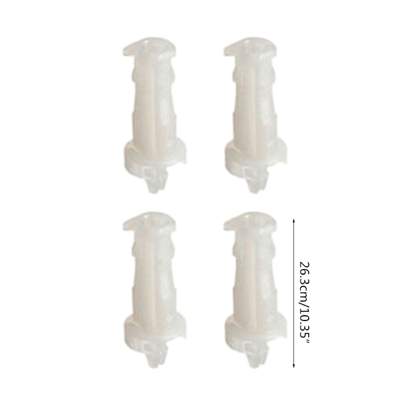 10Pair For CPU Heatsink Mount Pin Plastic Push Screw Cooler Cooling Fan Fastener Mounting Clip for Intel Socket Accessories