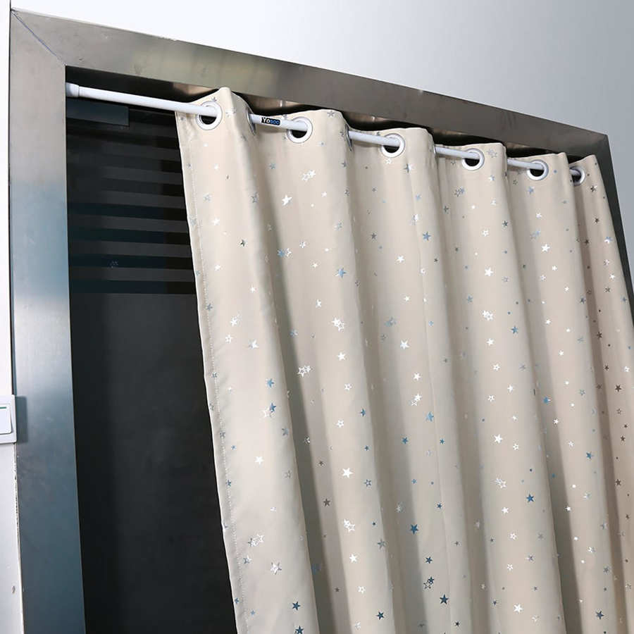 Uitschuifbare Lente Telescopische Gordijn Pole Rod Voor Douche Badkamer Gordijn Rail Geladen Pole Staaf Slaapkamer Keuken 85 ~ 150cm