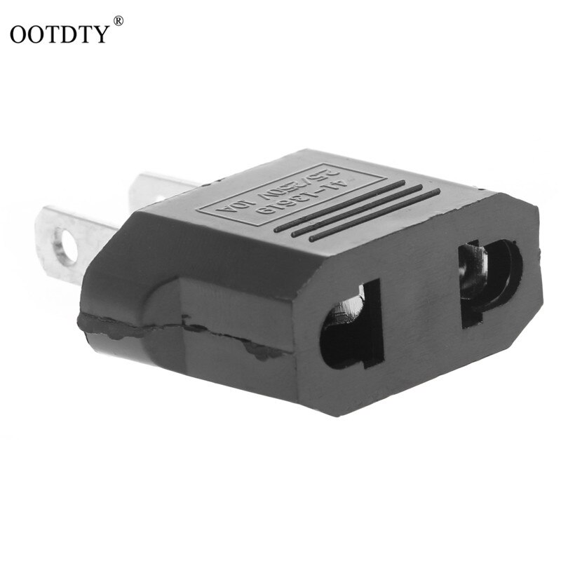 US EU Europe To US USA Power Converter Travel Adapter Charger Wall Plug Home