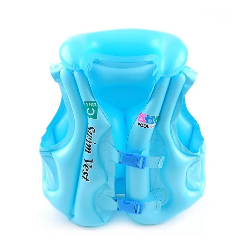 Children's Inflable Swimsuit Baby Jacket Floating Inflable Swimsuit Buoyancy Baby Floating Inflatable Kids Swimming Vest 2-10Y