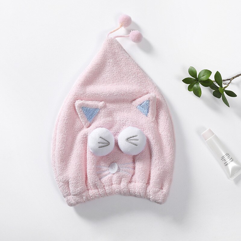 Microfiber Reizen Handdoek Badkamer Haar Droog Sneldrogend Badhanddoek Voor Haar Zachte Douche Handdoek Voor Haar: pink