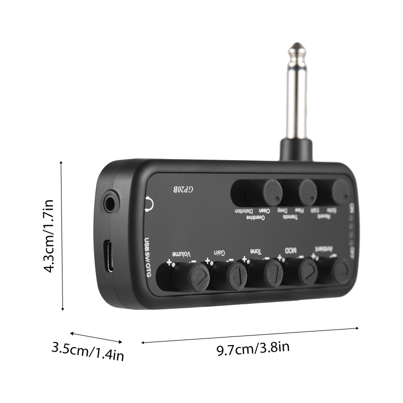 JEAmplifier-Mini ampli électrique portable Plug and Play, TingOTG, statique interne, sauna, téléphone