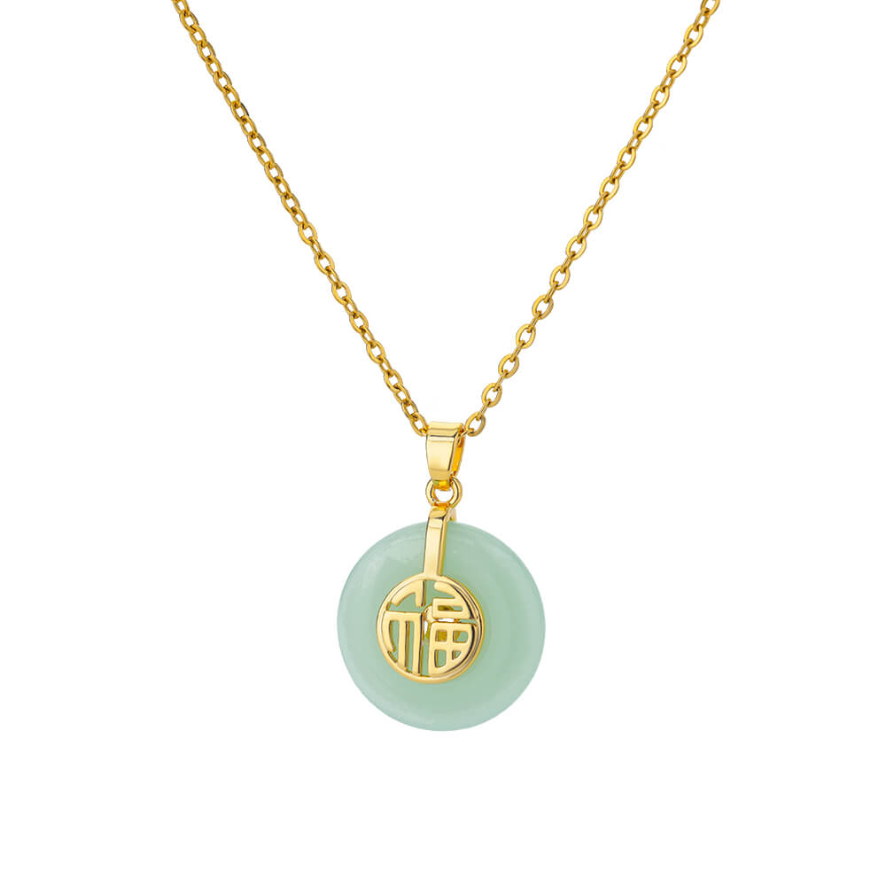 Ovale ketting met opaalsteen voor dames, gemaakt van roestvrij staal met een gouden ovale stenen hanger, ideaal voor een bruiloft.: Donker goud