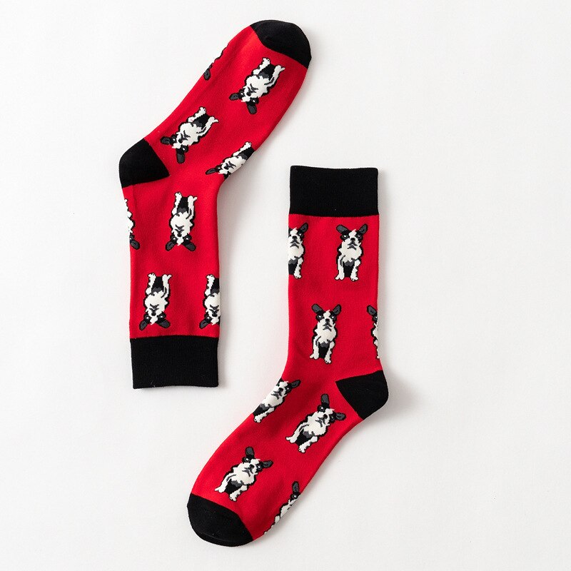 Men's Animals Dogs Socks Man's Dress Cotton Socks Funny Socks Casual Cotton Sport Socks Men's Socks: C10
