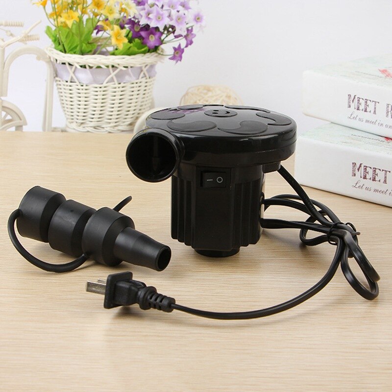 for Inflatable Blow up Pool Raft Bed Boat Toy Electric Quick-Fill Air Pump Air Mattress Pump