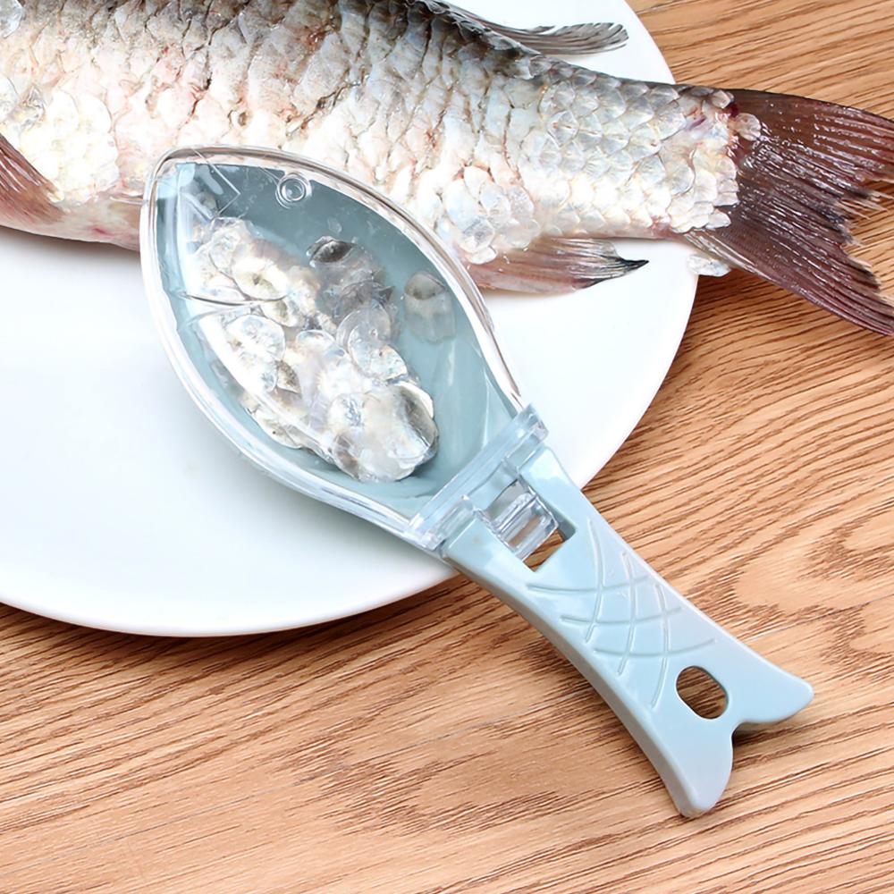 Fish Scale Scraper Tool for Manually Brushing Fish and Removing Scales 35P