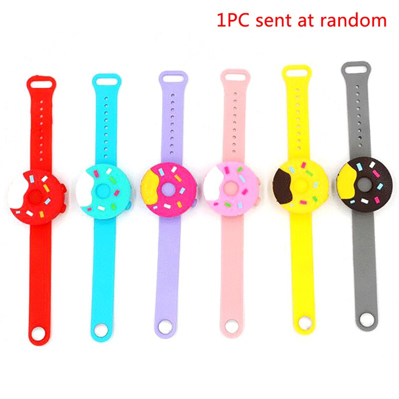 1pc Reusable Wristbands Hand Sanitizer Dispensing Portable Bracelet Wristband Hand Dispenser Wrist Support