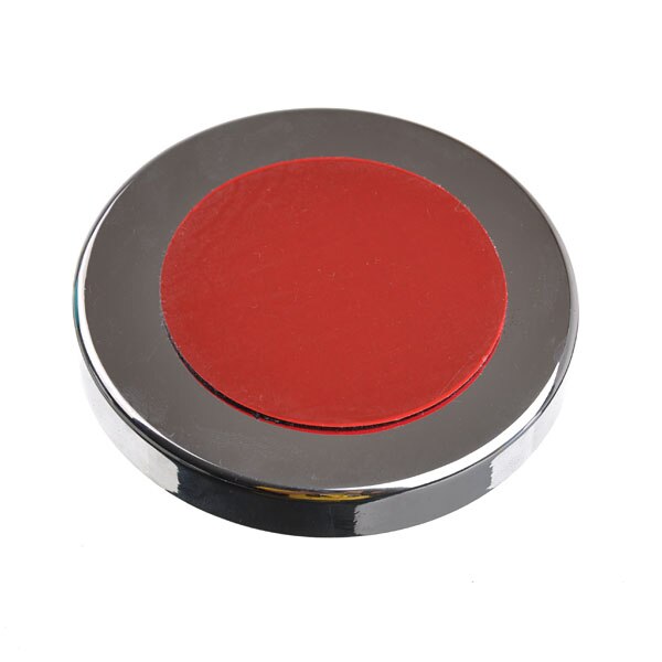 3R-036 Stick-On Convex Blind Spot Achteruitkijkspiegel Met Verstelbare Groothoek-75 Mm (Zilver)