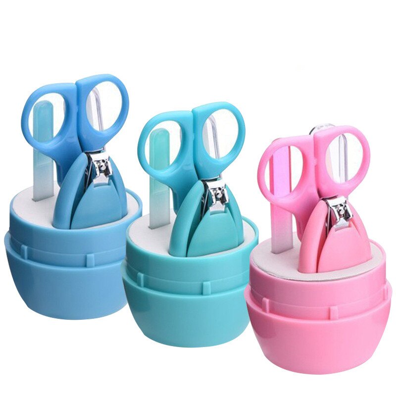 Kit per unghie per bambini 4 in 1, adatto per forbici per unghie per bambini e mani per bambini