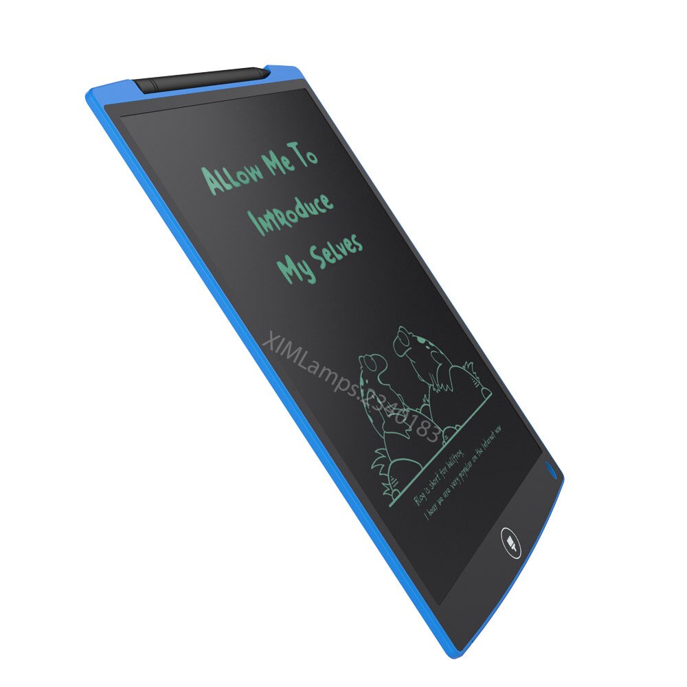 LCD Writing Tablet Graphics Tablets XIM 12 inch Plan Pad E-Writer Handwriting Pads Portable Tablet Board (12inch,BLACK)