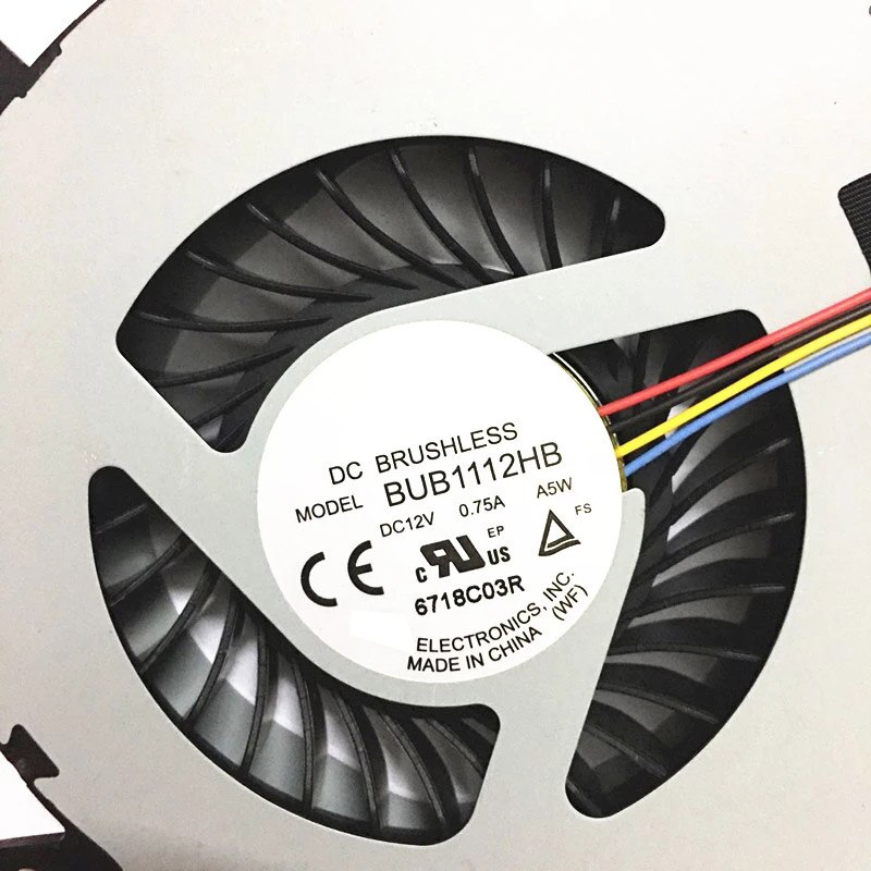 CPU Cooling Fan For HP ENVY All-in-one 24 27 1323-00MX000 819000-001 DC12V BUB1112HB -A5W