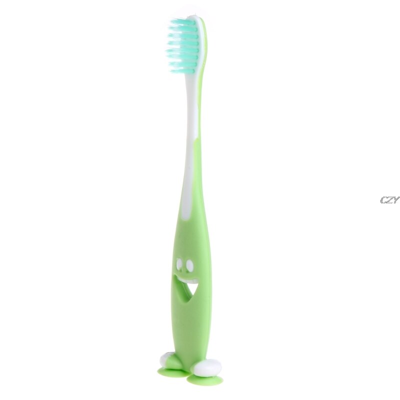 3Pcs Baby Soft-bristled Toothbrush Smiling Tooth Cleaner Baby Kids Training Dental Care Child Teeth Brushes Set