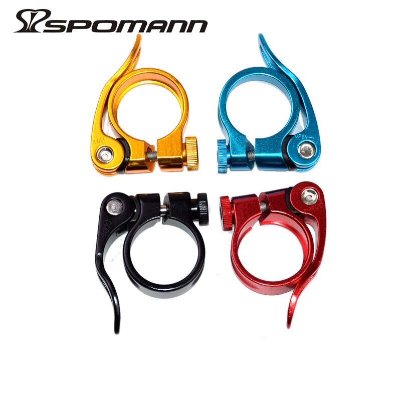 Serrage Rapide Pour Selle De Vélo - Levier à Dégagement Rapide 5mm, Alliage Alu, Couleurs Variées