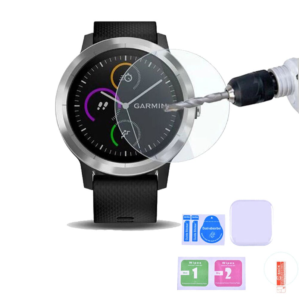 Verre trempé protecteur Film garde pour Garmin Vivoactive 3 montre intelligente Vivoactive3 élément/3T formateur écran protecteur couverture