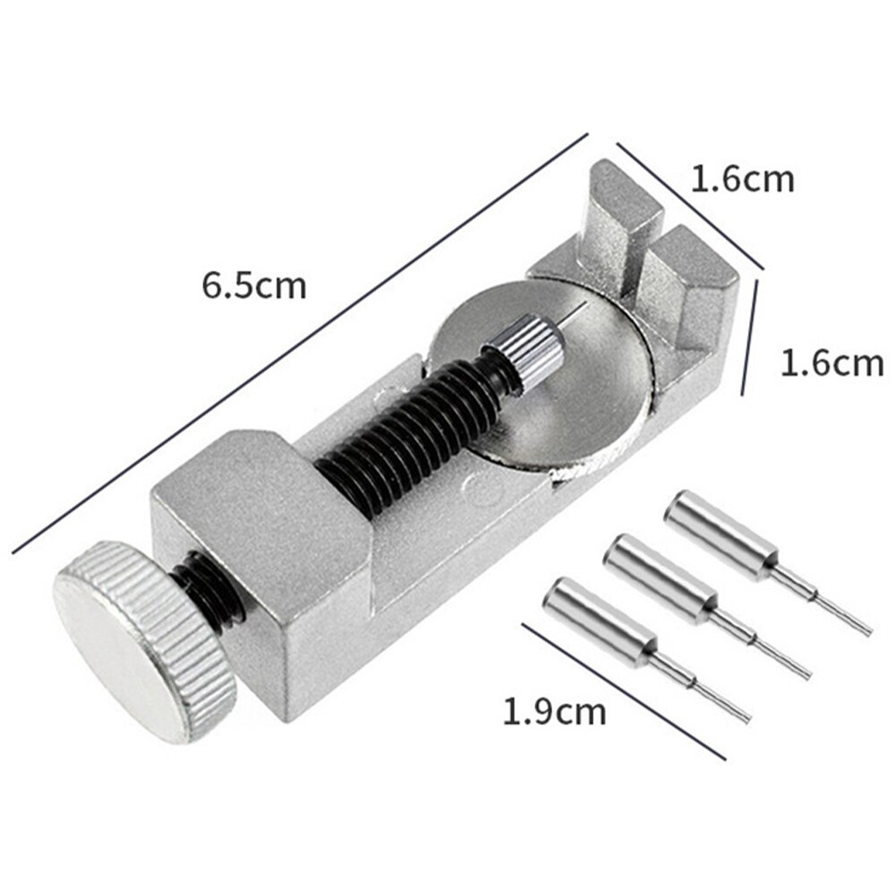Steel Adjustable Watch Band Bracelet Link Remover Pin Wrist Strap Repair Tool Kit For Watchmaker Replacement Band